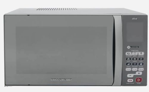 Micro-ondas Brastemp 38 Litros Prata com Grill