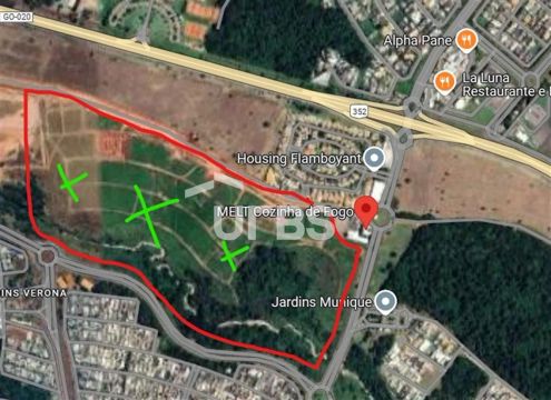 Terreno Jardins Zurique - Ao lado do Melt - 493m² - Melhor localização do Condomínio