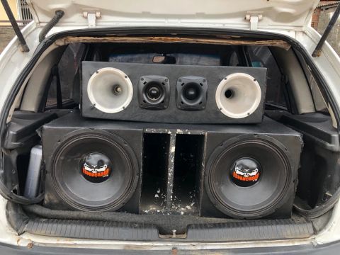 Som Automotivo Completo - 2 Auto Falantes