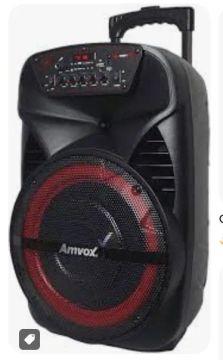 Caixa de Som Amplificada Amvox