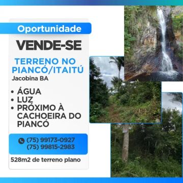 Terreno Piancó - Itaitu- BA Chapada Diamantina 