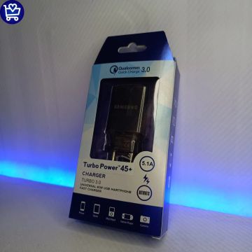 Carregador Turbo Power 45+ Samsung 40W Original