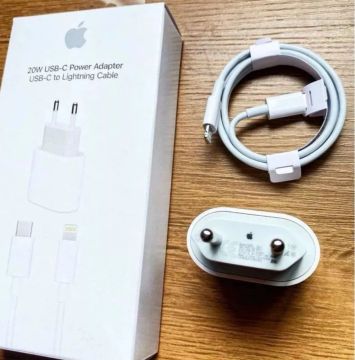 Carregador completo Iphone Apple 20W