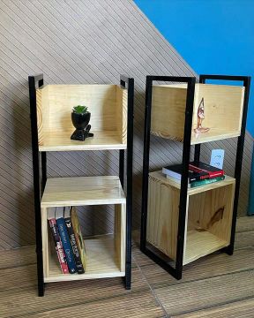 Estante 80x35x25 industrial Pratilheira mesa escrivaninha 1UND...