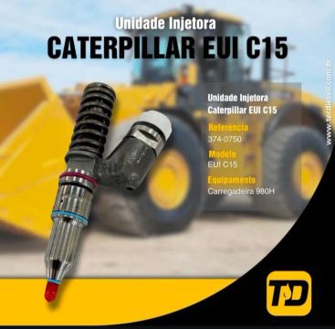 Injetor Caterpillar EUI C15 - 374-0750