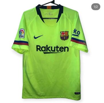 Camisa do Barcelona 2018/2019- Verde Fluorescente - Tamanho G