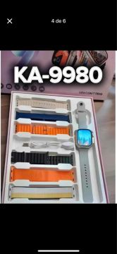 Smartwatch X8 KA-9980 com 7 pulseiras