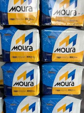 Bateria para carro, moto e caminhão. Bateria nova e livre de manutenção 
