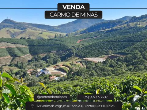 Fazenda em Carmo de Minas/MG - 117 hectares
