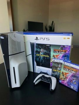 Playstation 5 Slim com Leitor de Disco