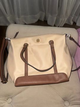 Bolsa Tommy Hilfiger Bege