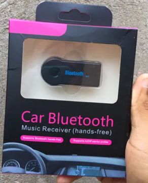 Adaptador Bluetooth Som Auxiliar P2 Música (Novo) - Garantia