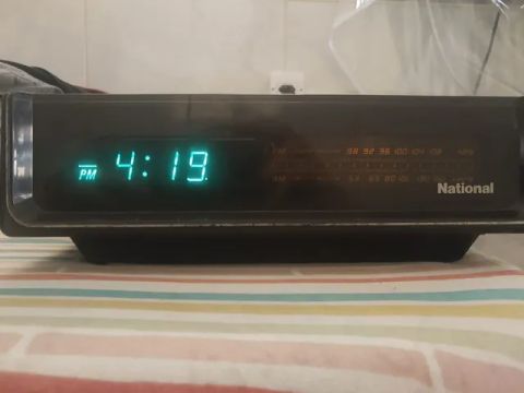 Relógio National vintage funcionando