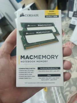 Memória RAM Corsair 8GB DDR3 1066MHz para MacBook