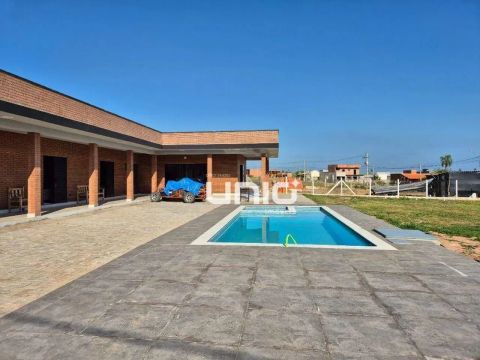 Chácara com 4 suítes à venda, 1797 m² por R$ 1.240.000 - Veleiros do Piracicaba - Anhembi/