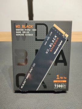 [Novo] NVMe WD_Black SN850X 1TB 7300MB/s - Sem Dissipador