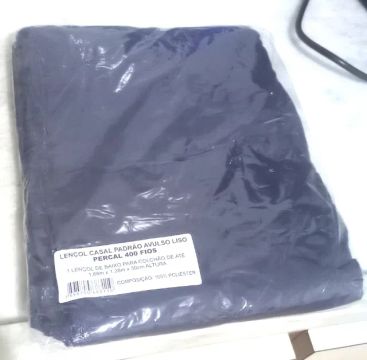 Lençol Casal Com Elástico 400 Fios Micropercal