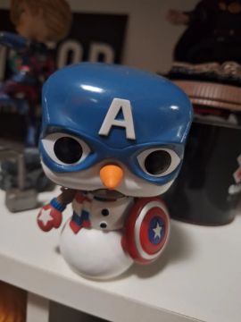 Boneco Funko Pop Capitão América natal