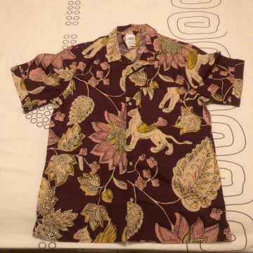 Camisa botão Zara 