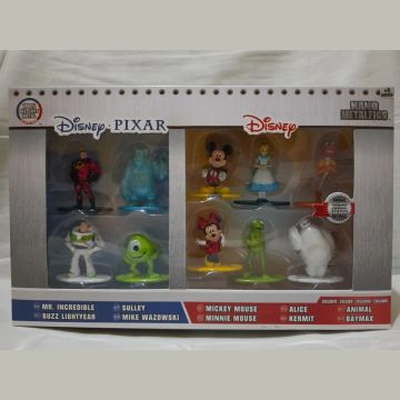 Kit Nano Metalfigs Disney com 10 uni. (Mickey com Avarias)<br>