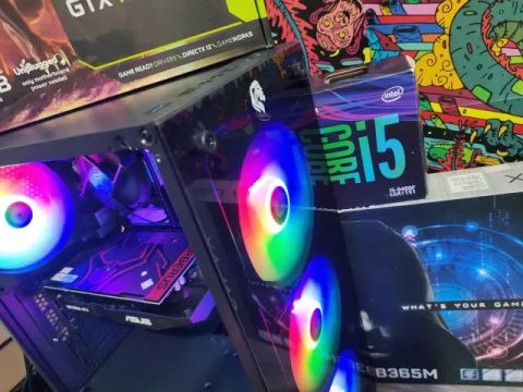 Pc Gamer Novo  i5 9400f, Gtx 1050 16 ram 1 ano de garantia Loja Tiger Gamer