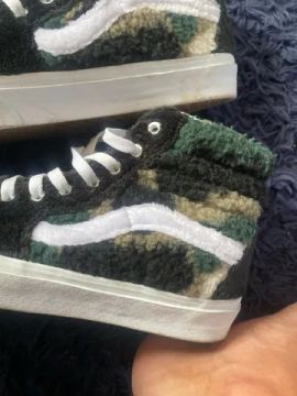 Vans veludo textura - raro - 41