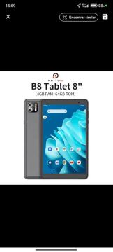 Tablet Pritom B8 8 polegadas 4GB RAM 64GB ROM
