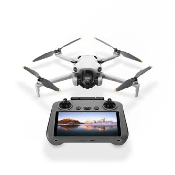 drone DJI Mini 4 Pro RC 2 Single com câmera 4K cinza 5.8GHz 1 bateria
