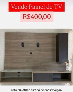 Painel para TV em ótimo estado