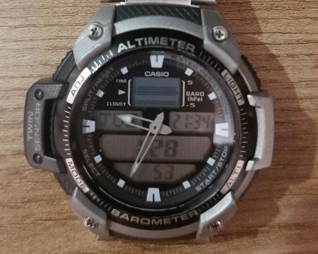Casio SGW-400H com Altímetro, Barômetro e Termômetro