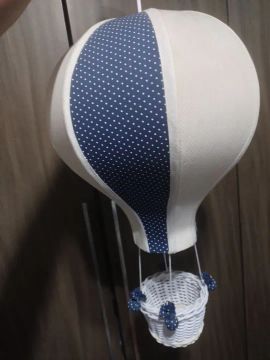 Luminária para quarto infantil Balão de Ar Quente Decorativa
