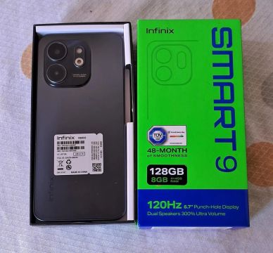 Infinix Smart 9 - 128GB - 8GB RAM - Novo