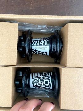 par de cubos de roda xm490 koozer