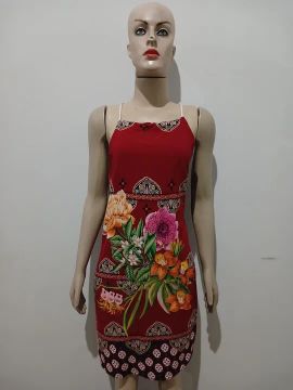 Vestido estampado de flores 