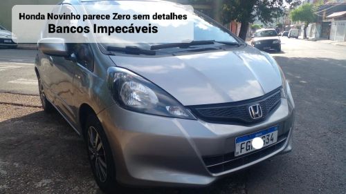 Honda Fit Cinza 182 Km Novinho Aceito Trocas ou Financio Leia a Descrição 