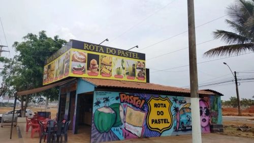 Quiosque montado porteira fechada só trabalhar