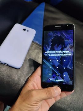 Celular Samsung Galaxy J7 Prime - Tela Quebrada