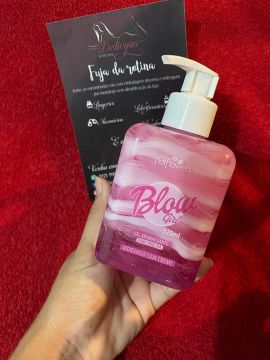 Gel Aromatizante Blow Girl Morango com Creme 320ml