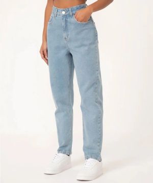 Calça mom jeans feminina C&A