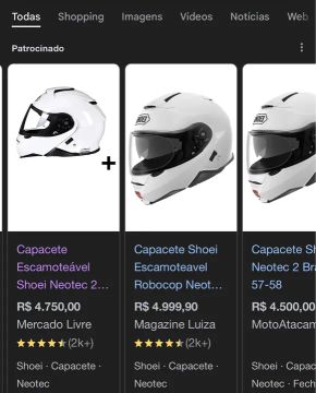capacete shoei Numero 56 neotec 1 escamoteável pouco usado
