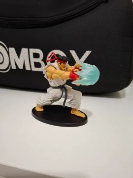 Action Figure Ryu e Chun-Li Street Fighter. 