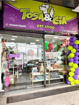Pet Shpo equipado e em pleno funcionamento.