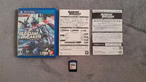 Gundam Breaker, original, japones, completo, Sony PS Vita
