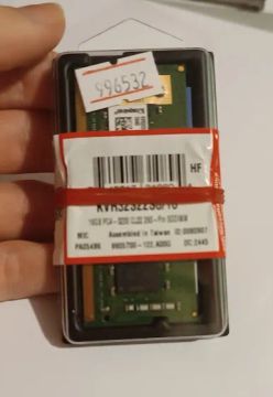 Memória RAM 16GB Kingston para Notebook
