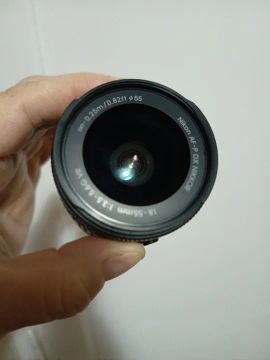 Lente Nikon AF-P DX NIKKOR 18-55 COM DEFEITO!