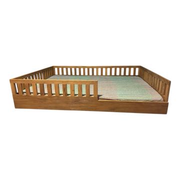 Cama Montessoriana em madeira Peroba Rosa