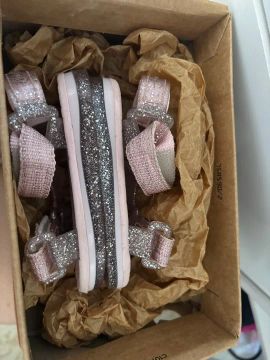 Papete rosa com glitter mini Melissa  
