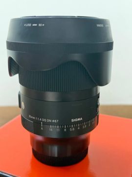Lente sigma art 35mm 1.4 para Sony full frame