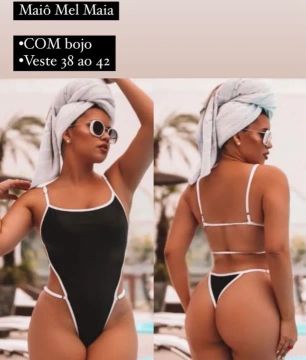 Maiô mel Maia  e estilosos moda tendência estilosa 