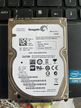 HD Seagate Momentus 500GB - 7200 RPM